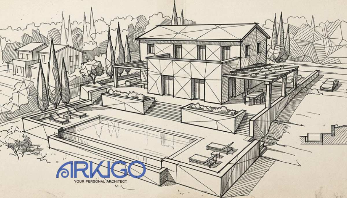 Progetto villa, due diligence di Arkigo