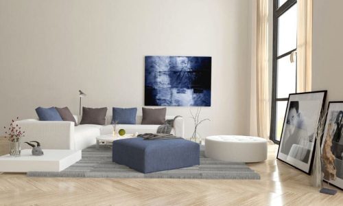 scegliere quadri per parete divano