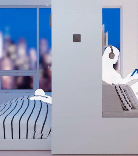 mobili trasformabili salvaspazio; Ikea Rognan; Ori Rognan;