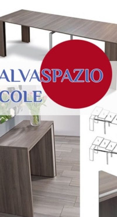 arredare una casa piccola; soluzioni salvaspazio;