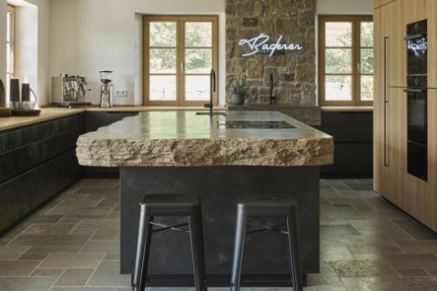 cucina materiali naturali