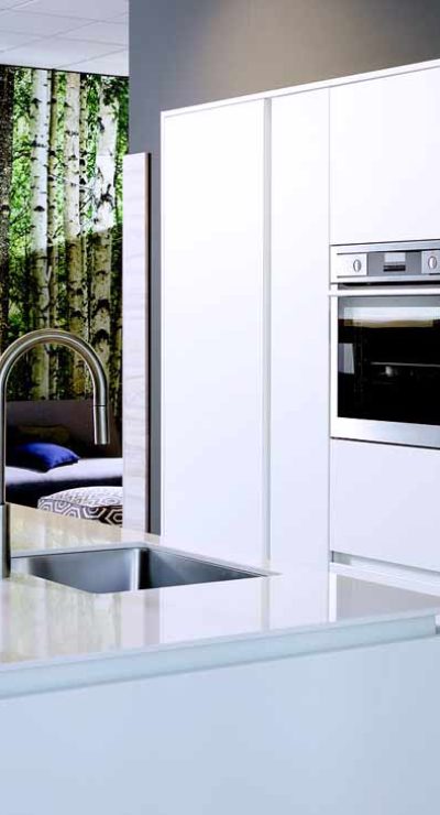 ordine cucina; una cucina ordinata; ambiente cucina; ambiente living; open space.