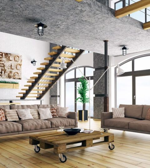 tendenze arredamento 2019 rustrial